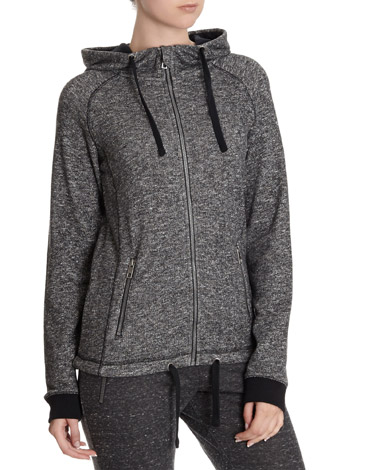 Performance Draw Cord Zip Up Top